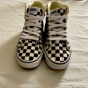 Women's Vans Filmore Hi Checkered Sneakers Size 6